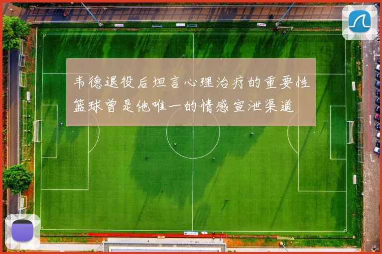 韦德退役后坦言心理治疗的重要性篮球曾是他唯一的情感宣泄渠道